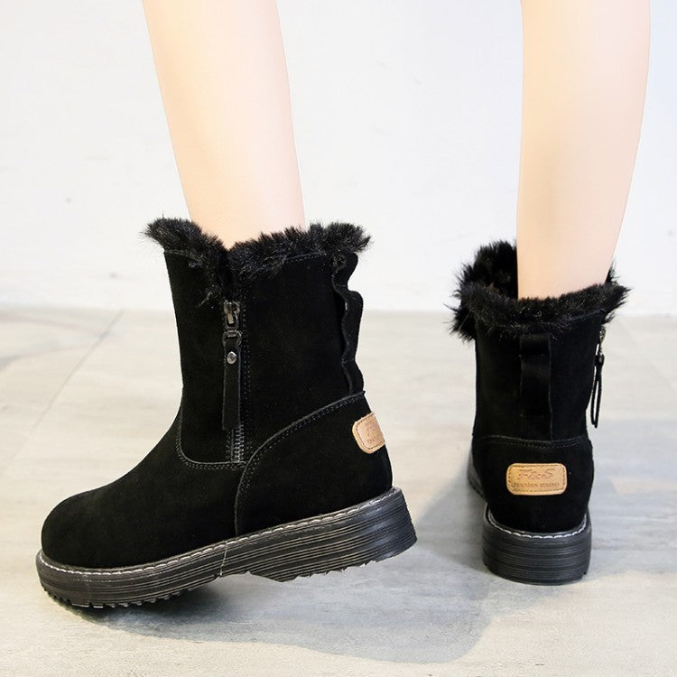 Korean style thick-soled short Martin boots - Amazhona 