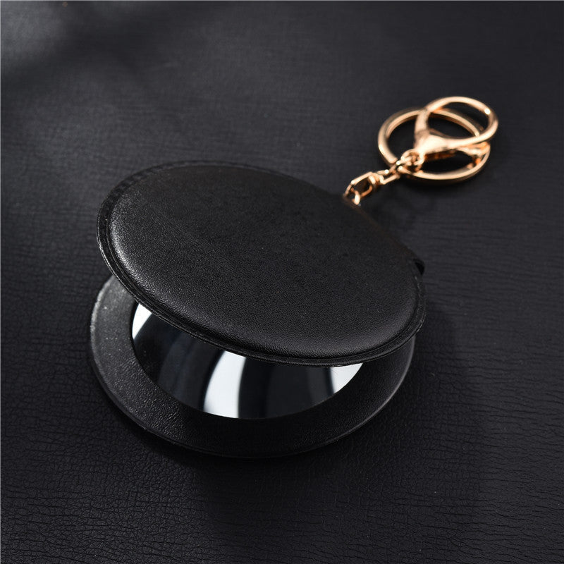 Ladies Makeup Mirrors Carry Small Round Mirrors With You - Amazhona 