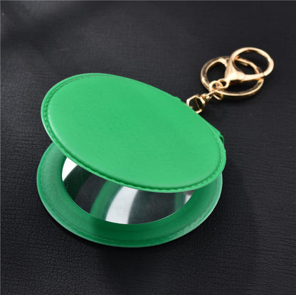 Ladies Makeup Mirrors Carry Small Round Mirrors With You - Amazhona 