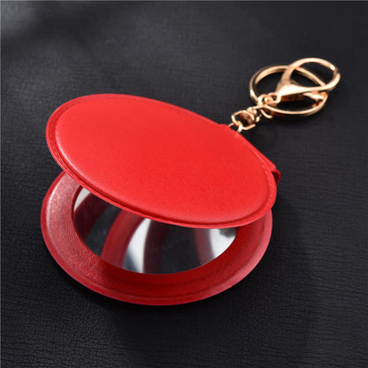 Ladies Makeup Mirrors Carry Small Round Mirrors With You - Amazhona 