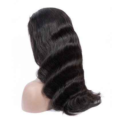 Ladies wavy long curly hair wig - Amazhona 