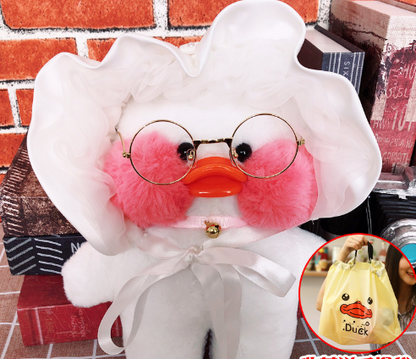 Lalafanfan Cafe Mimi Ins Hyaluronic Acid Duck Doll Plush Toy - Amazhona 