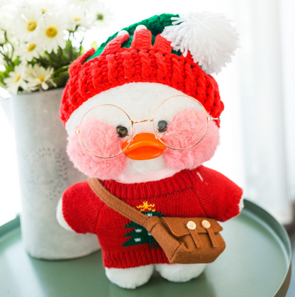 Lalafanfan Cafe Mimi Ins Hyaluronic Acid Duck Doll Plush Toy - Amazhona 