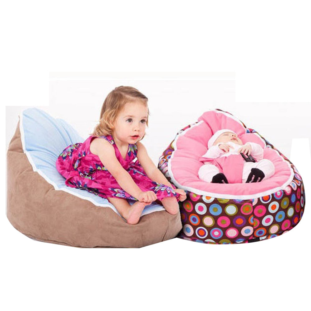 Levmoon Medium  Bean Bag Chair Kids Bed For Sleeping Portable Folding  Child Seat Sofa Zac Without The Filler - Amazhona 