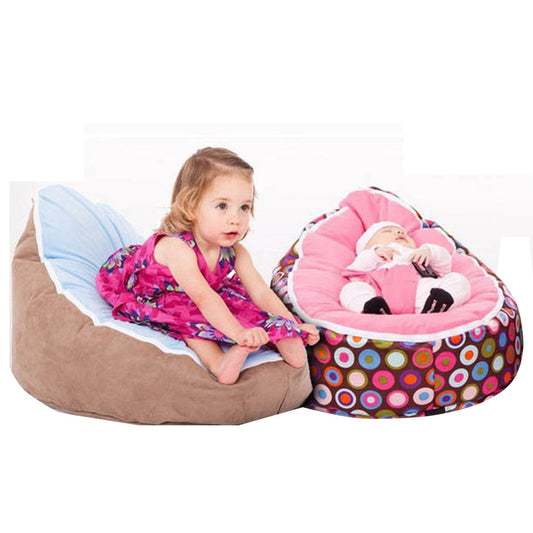 Levmoon Medium  Bean Bag Chair Kids Bed For Sleeping Portable Folding  Child Seat Sofa Zac Without The Filler - Amazhona 