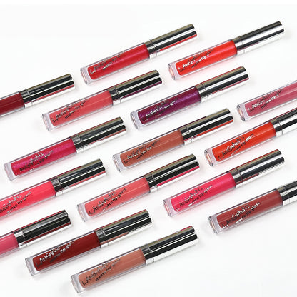 Lipstick 18 Count Lip Gloss Set Matte Velvet Lip Gloss - Amazhona 