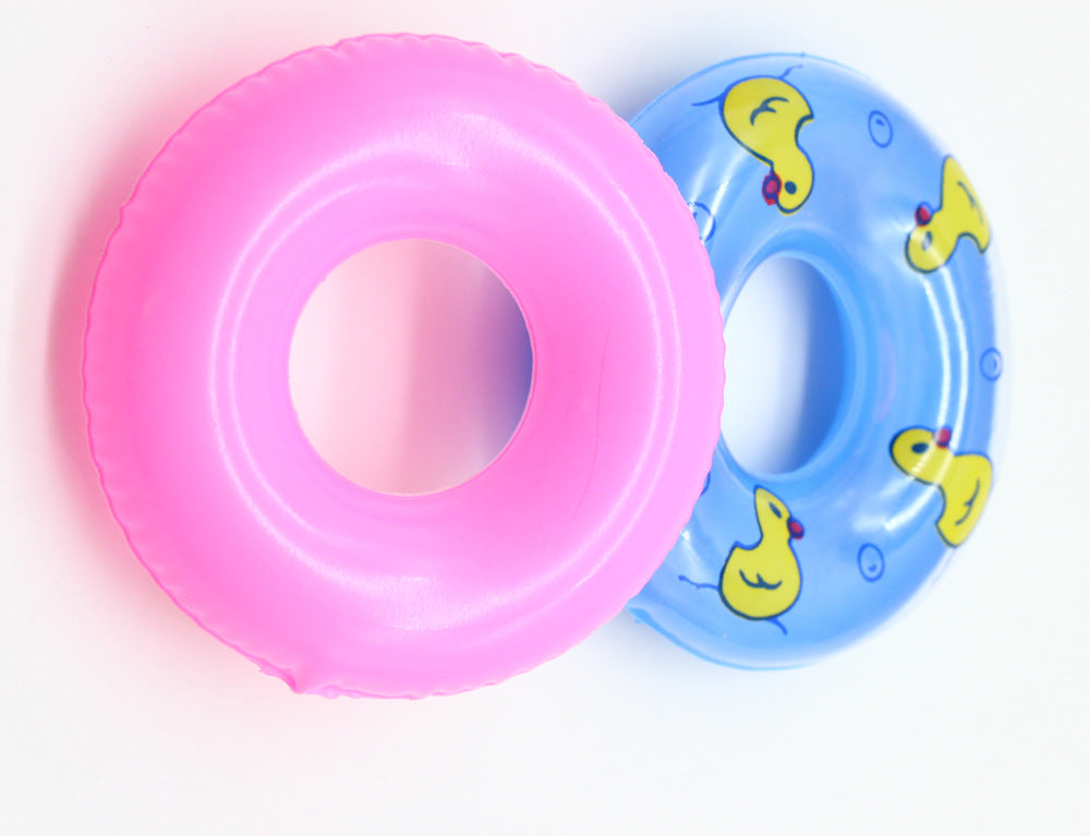 Little Girl Toy Mini Air Swimming Ring - Amazhona 