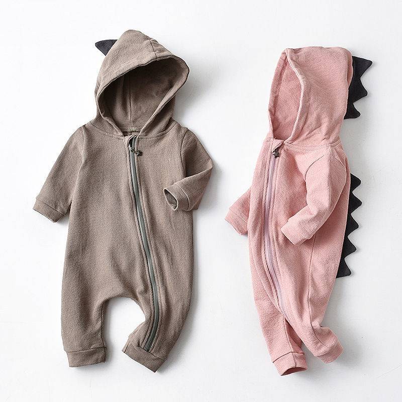 Long Sleeve Hooded Zipper Sweater For Newborn - Amazhona 