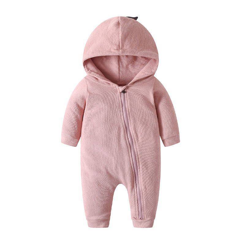 Long Sleeve Hooded Zipper Sweater For Newborn - Amazhona 