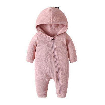 Long Sleeve Hooded Zipper Sweater For Newborn - Amazhona 