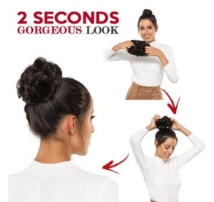 Magic Hair Bun Scrunchie - Amazhona 