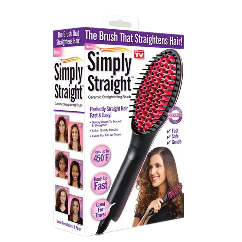 Magic Hair Straightening Brush - Amazhona 