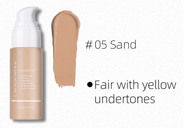 Matte oil control Concealer liquid foundation - Amazhona 