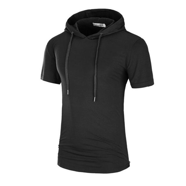 Men Stylish Hooded T-Shirt - Amazhona 