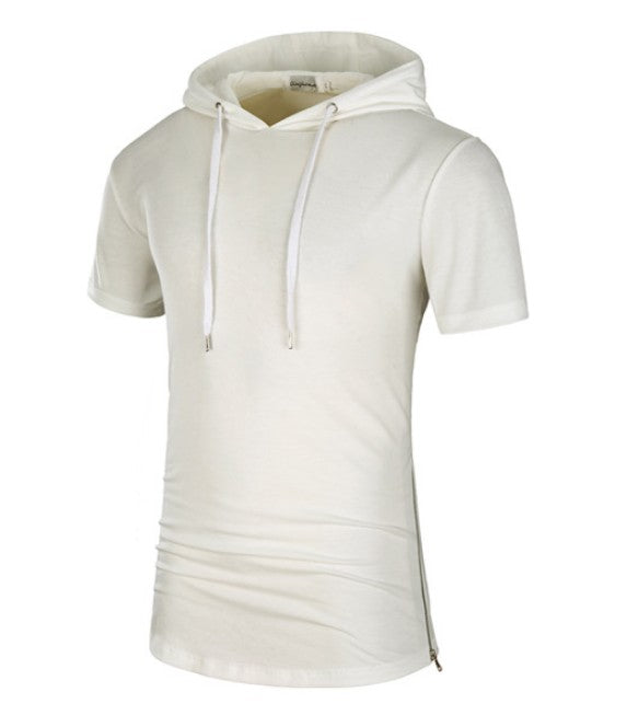 Men Stylish Hooded T-Shirt - Amazhona 