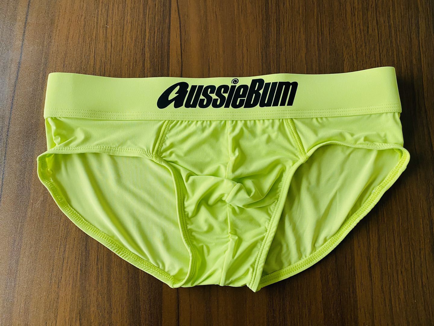 Men's Aussiebum briefs with milk silk low waist stretch stereo bag fit comfortably - Amazhona 