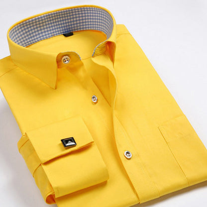 Men's cufflink shirt business - Amazhona 