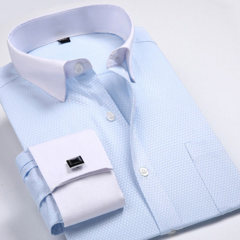 Men's cufflink shirt business - Amazhona 