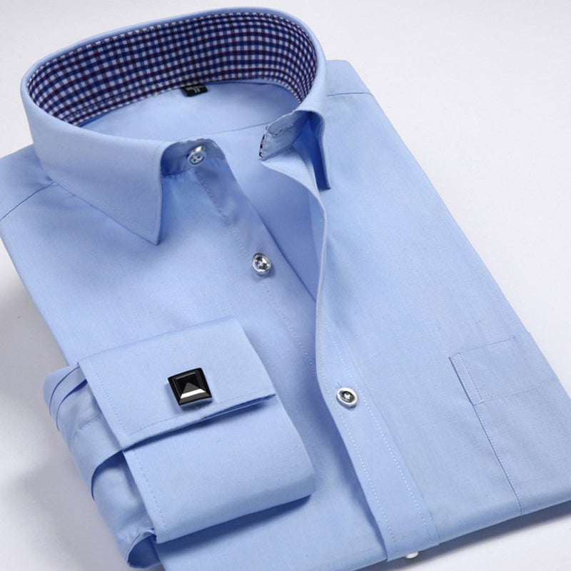 Men's cufflink shirt business - Amazhona 