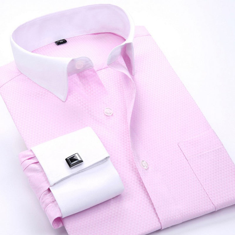 Men's cufflink shirt business - Amazhona 