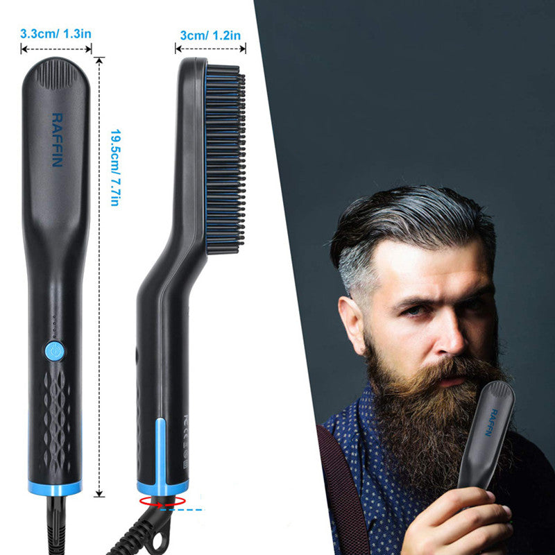 Men's hair straightening comb - Amazhona 