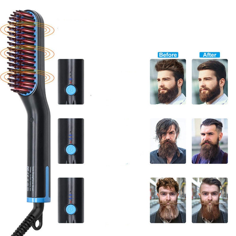 Men's hair straightening comb - Amazhona 