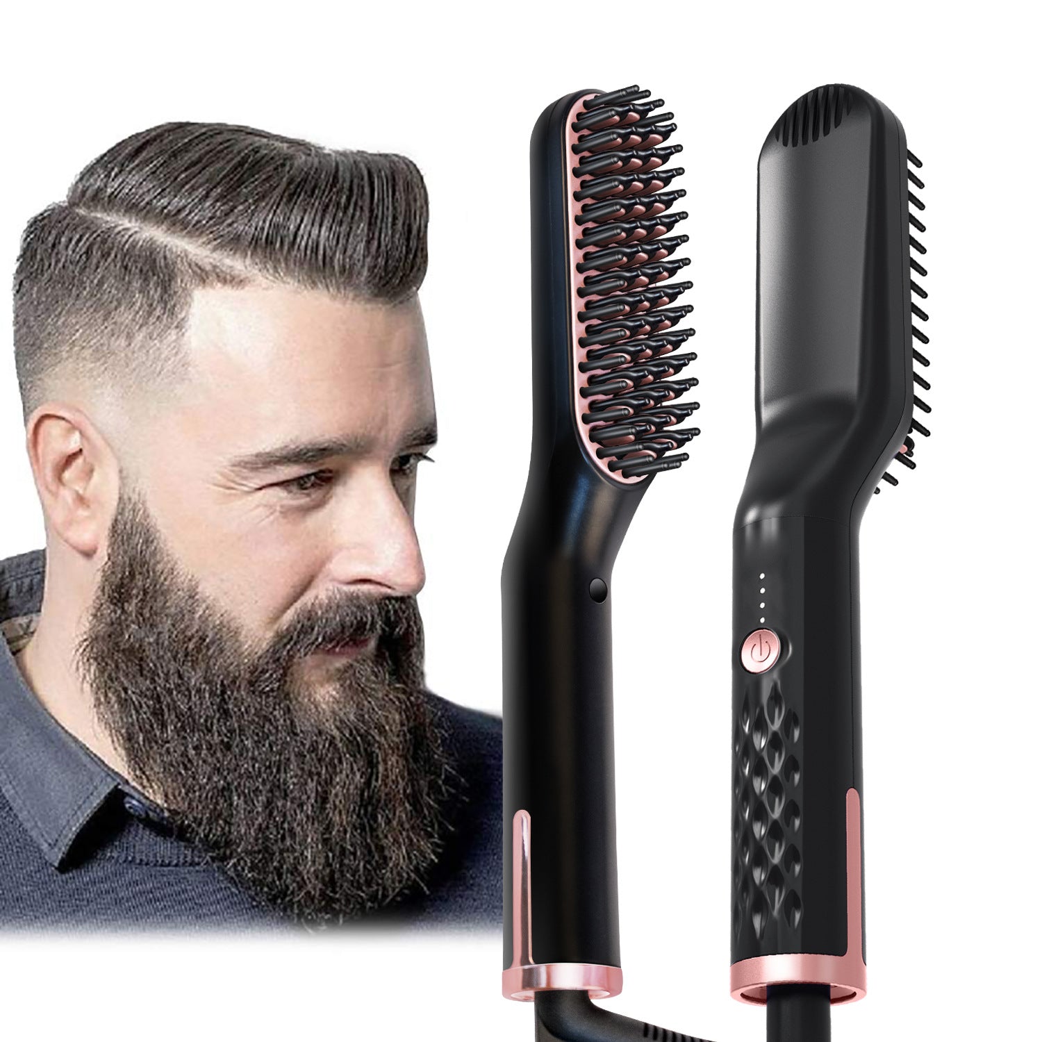 Men's multi-function straight hair comb - Amazhona 