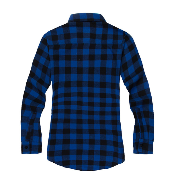 Mens Fashion Hip Hop Shirts Streetwear Urban Clothing Hiphop Men Clothes Plaid Zipper Shirt - Amazhona 