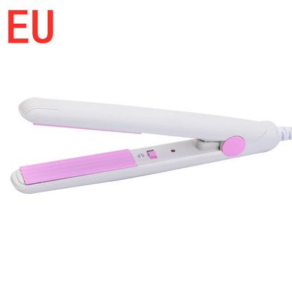 Mini ceramic straightening splint electric curling iron - Amazhona 