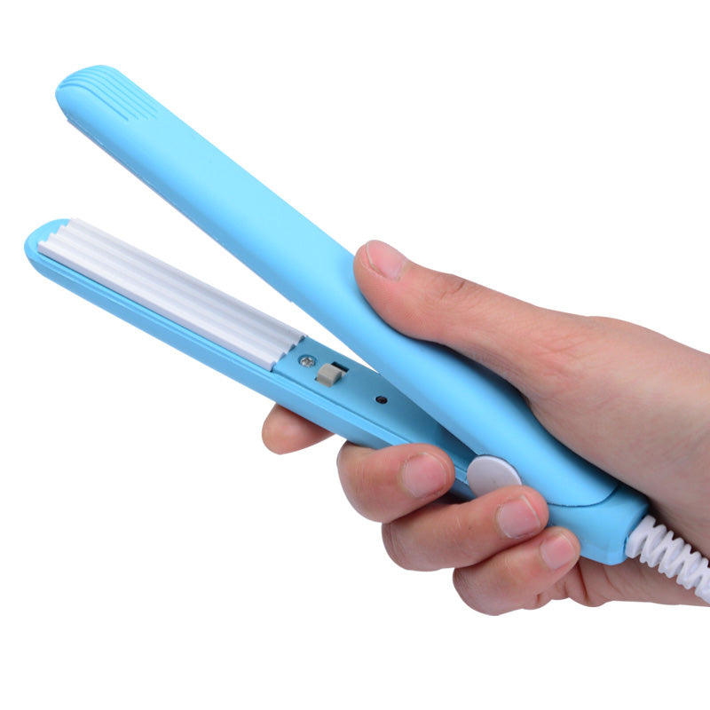 Mini ceramic straightening splint electric curling iron - Amazhona 