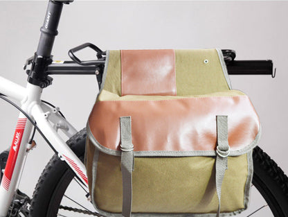 Motorcycle canvas side bag - Amazhona 