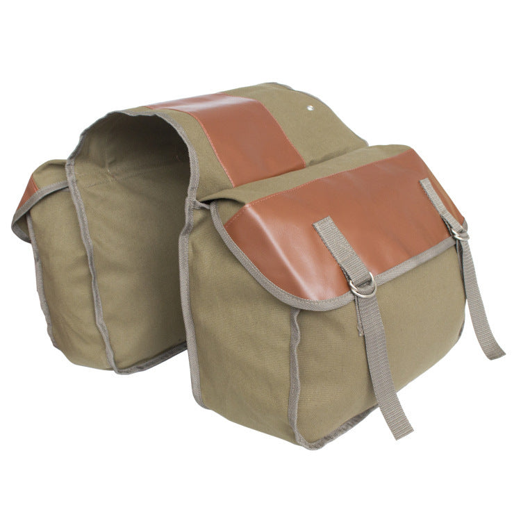 Motorcycle canvas side bag - Amazhona 