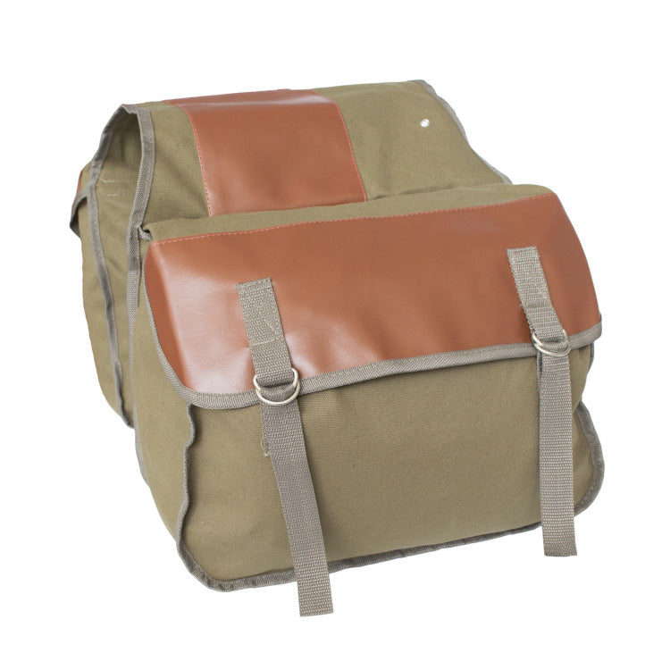 Motorcycle canvas side bag - Amazhona 