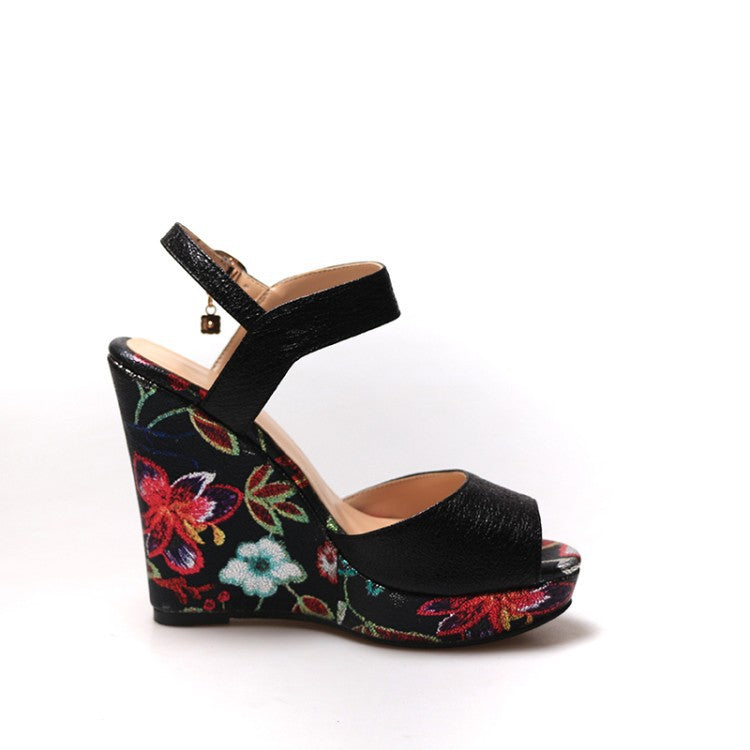 Muffin bottom sandals - Amazhona 