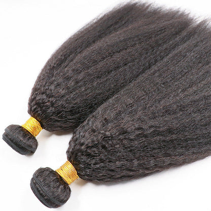 Natural Human Synthetic Fiber Wig Hair Curtain - Amazhona 