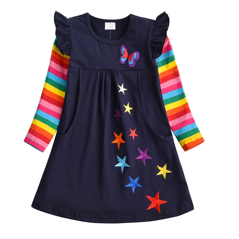 New Autumn And Winter Sequined Children's Girl Dress - Amazhona 