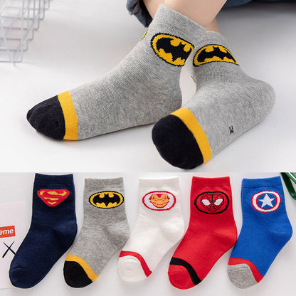 New Cotton Socks, Tube Socks, Children'S Socks, Boys And Girls, Big Children'S Socks - Amazhona 