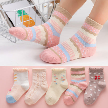 New Cotton Socks, Tube Socks, Children'S Socks, Boys And Girls, Big Children'S Socks - Amazhona 