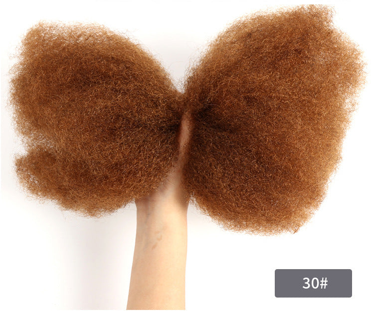 New Product Tear Hair, European And American Hot Style, Mid-length Wig, Real HaiP - Amazhona 