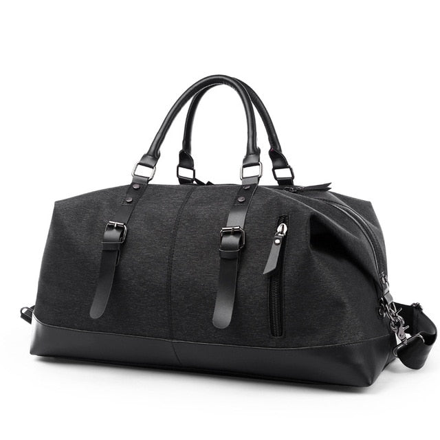 New Travel Luggage Bags High Capacity Bag Water Resistant Oxford Men Bag for Trip Black Casual Available Big Space Bag Travel - Amazhona 