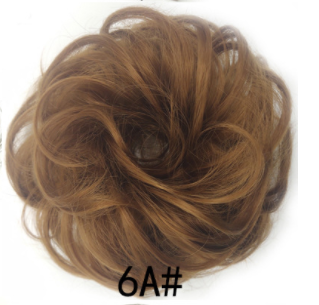 New Trendy Design Women Wavy Curly Messy Hair Bun Synthetic - Amazhona 