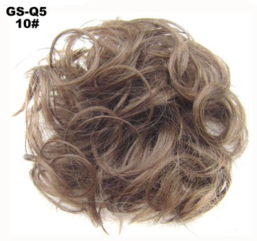 New Trendy Design Women Wavy Curly Messy Hair Bun Synthetic - Amazhona 