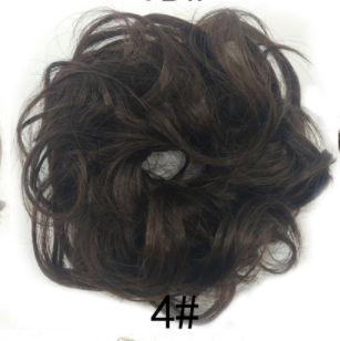 New Trendy Design Women Wavy Curly Messy Hair Bun Synthetic - Amazhona 