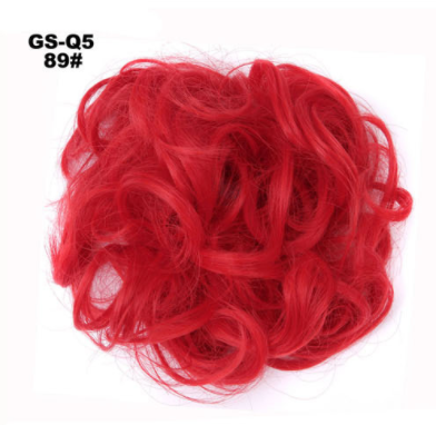 New Trendy Design Women Wavy Curly Messy Hair Bun Synthetic - Amazhona 