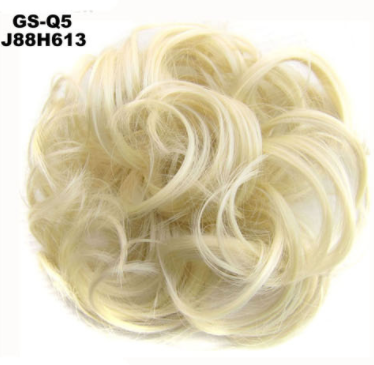 New Trendy Design Women Wavy Curly Messy Hair Bun Synthetic - Amazhona 