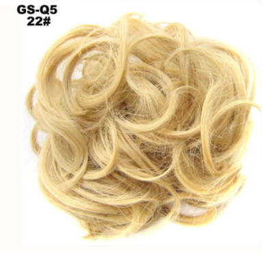 New Trendy Design Women Wavy Curly Messy Hair Bun Synthetic - Amazhona 