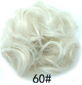 New Trendy Design Women Wavy Curly Messy Hair Bun Synthetic - Amazhona 