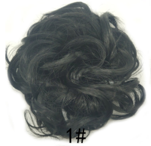 New Trendy Design Women Wavy Curly Messy Hair Bun Synthetic - Amazhona 