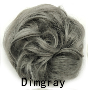 New Trendy Design Women Wavy Curly Messy Hair Bun Synthetic - Amazhona 