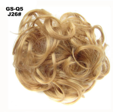 New Trendy Design Women Wavy Curly Messy Hair Bun Synthetic - Amazhona 